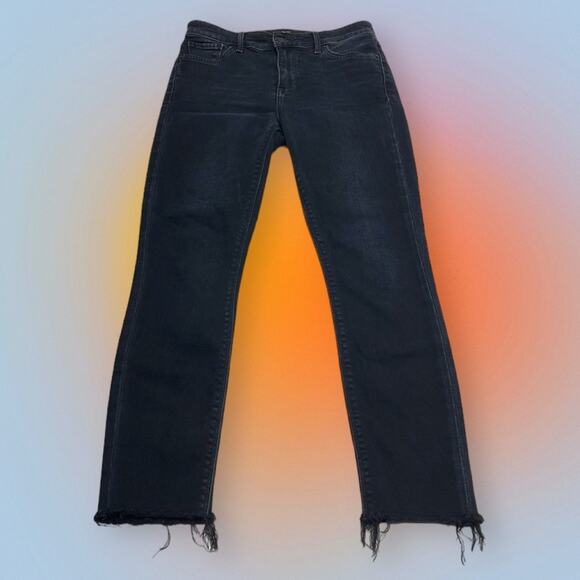 LUCKY BRAND Women’s 0 Black Ankle Jeans - Picture 2 of 5